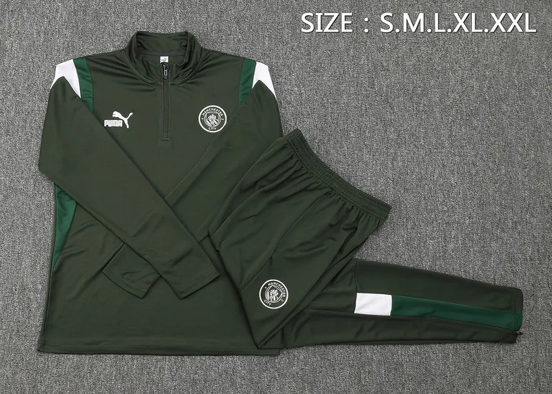 23-24 Manchester City Long Sleeve Training Suit Yupoo 1