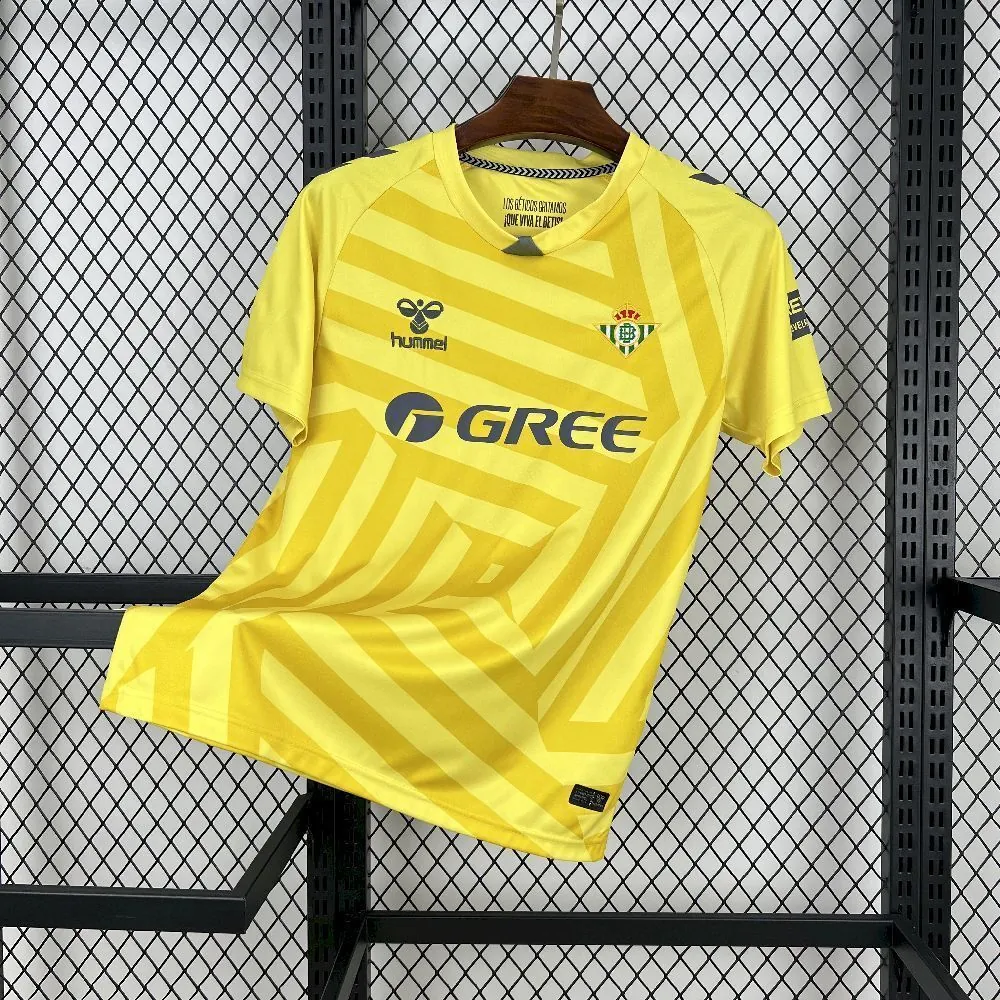 25-26 Real Betis Yellow Goalkeeper Shirt Football Apparels AAAAJersey Supply Yupoo 7