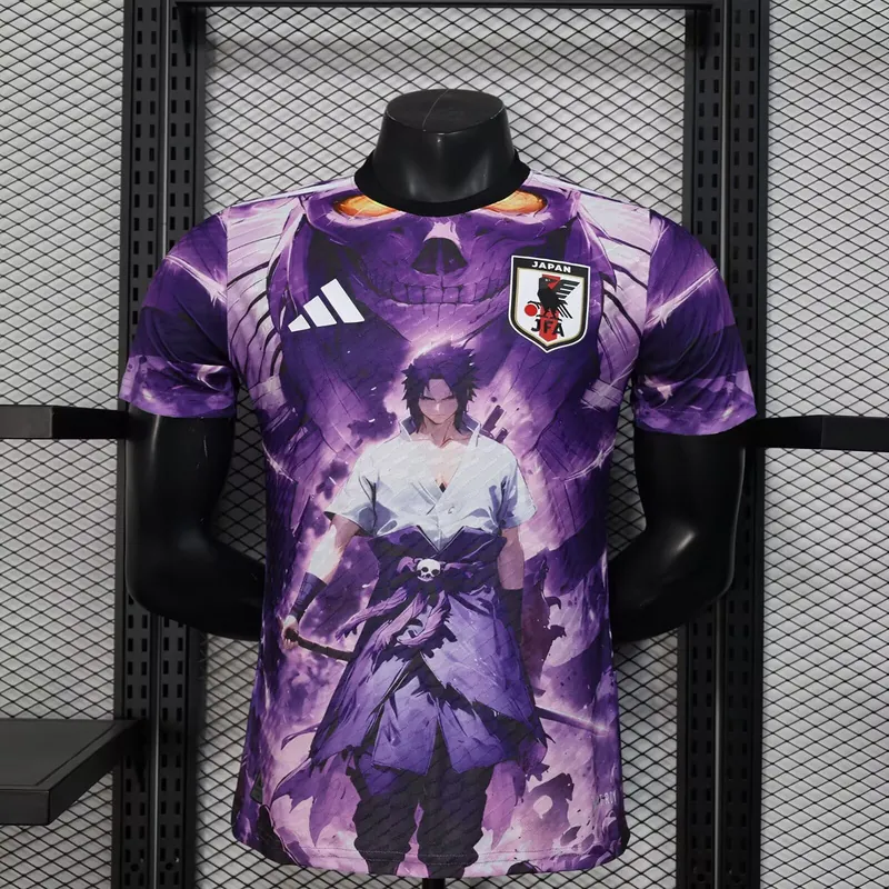 25-26 Japan Naruto & Sasuke Purple Special Edition Kit Player Version Shirt AAAAJersey Wholesal 2