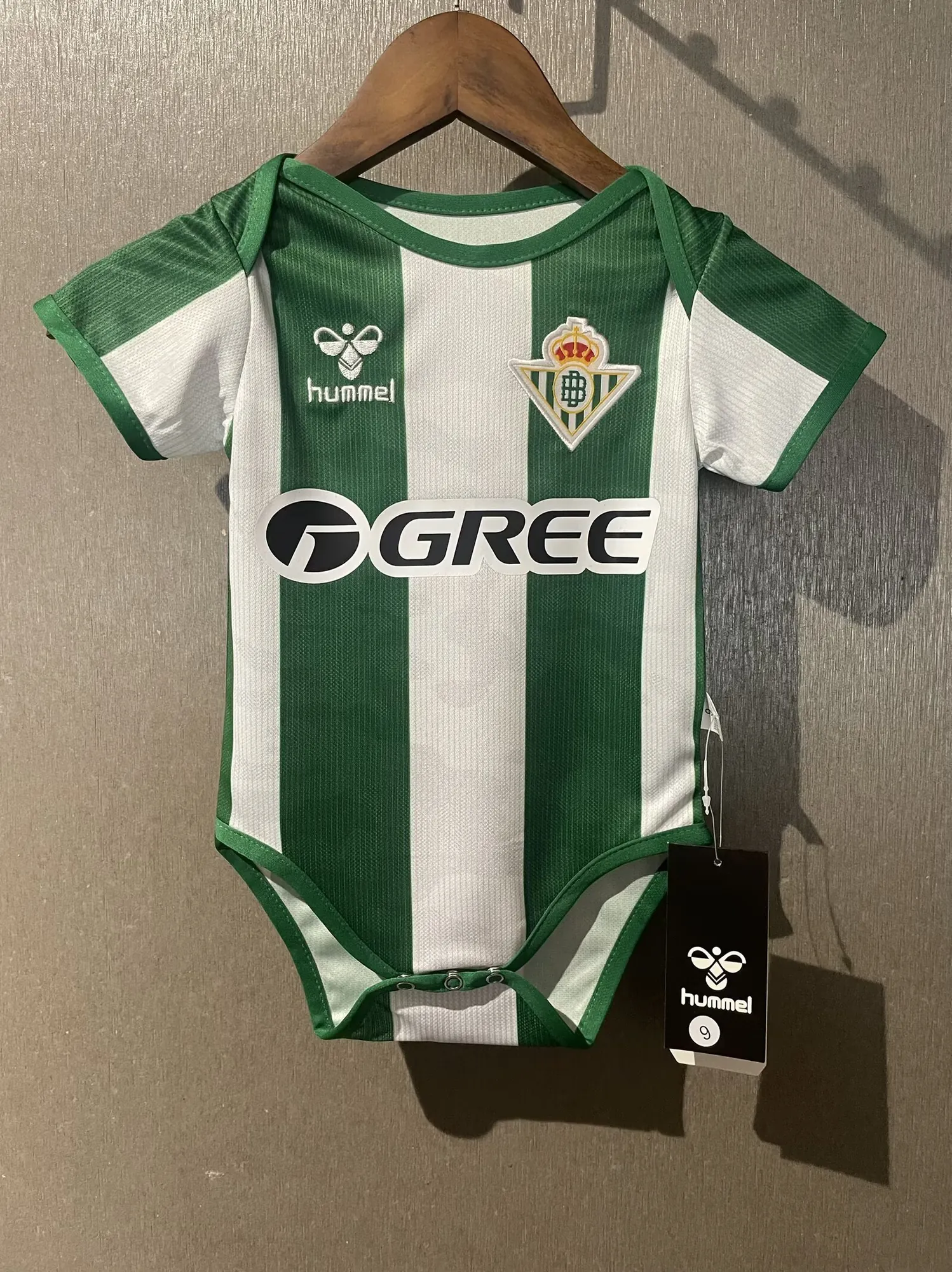 25-26 Real Betis home baby Kit Sino AAAAJersey Dropship Yupoo 2