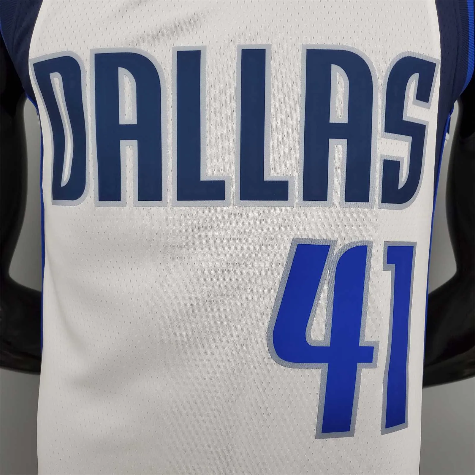 75th Anniversary Nowitzki #41 Lone Ranger White 2