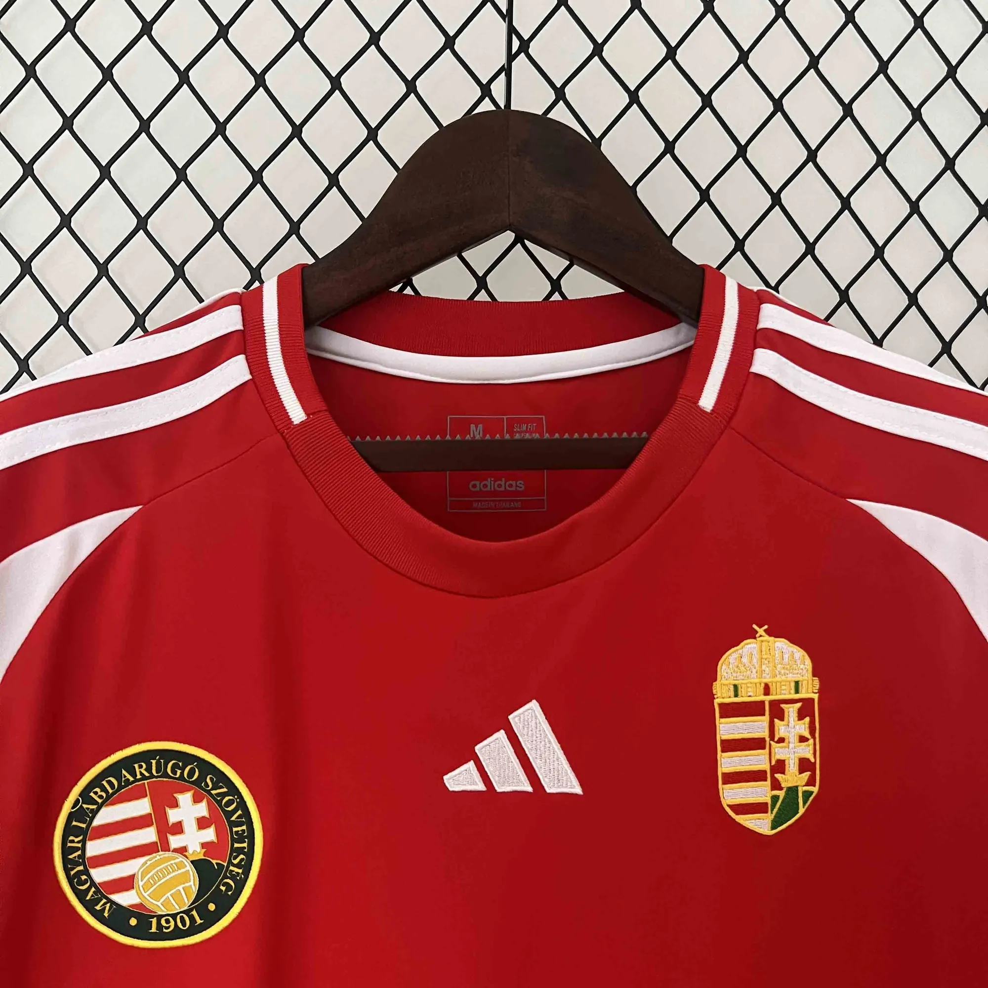2024 Hungary Home Shirt UEFA Euro Football Replicas Yupoo 2