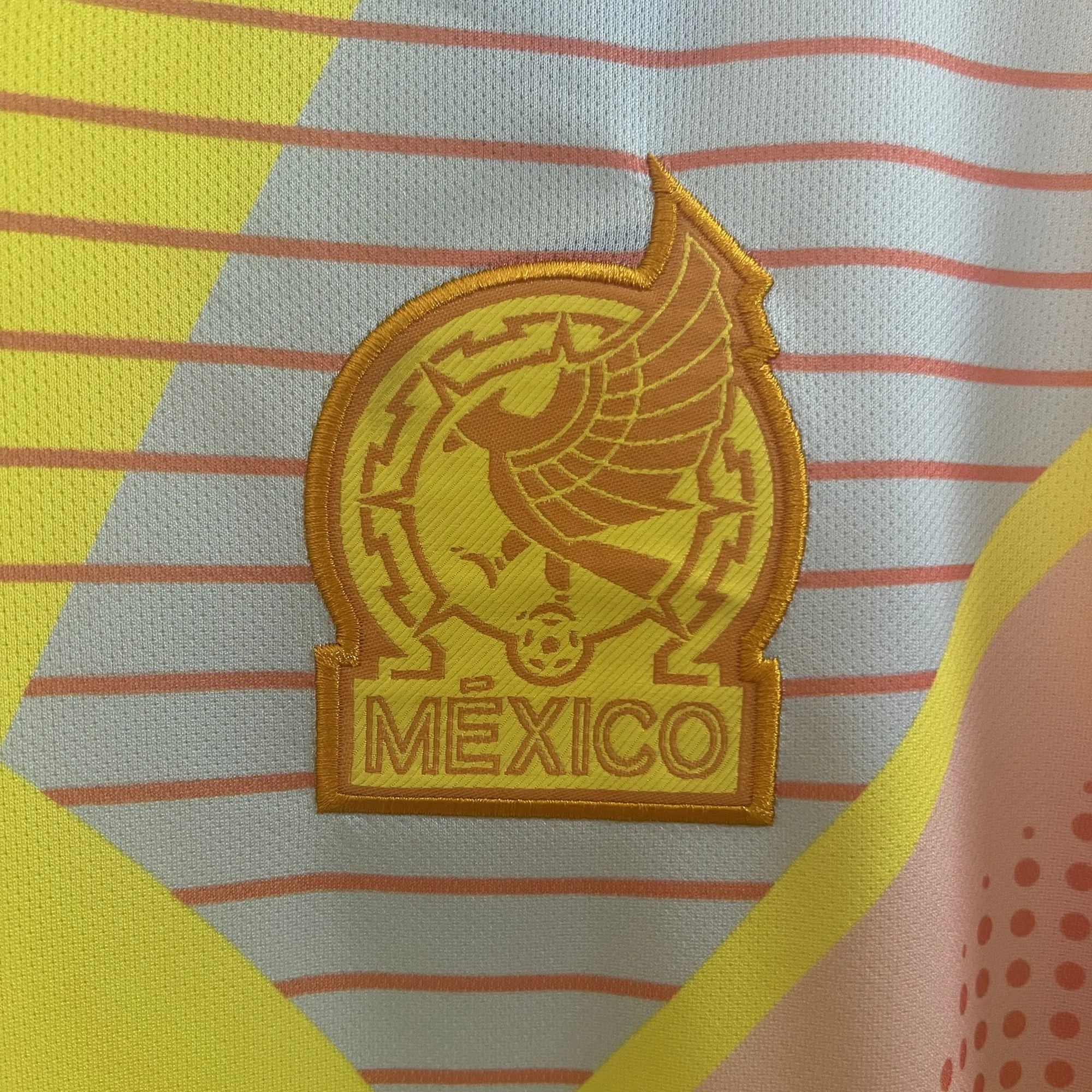 2024 Mexico Goalkeeper Yellow Kit Soccer Uniform AAAAJersey Supplier Yupoo 4