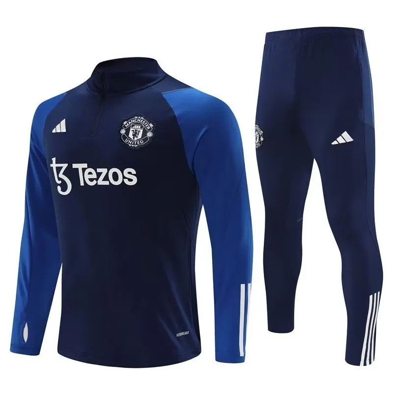 23-24 Manchester United Long Sleeve Training Suit Yupoo 3