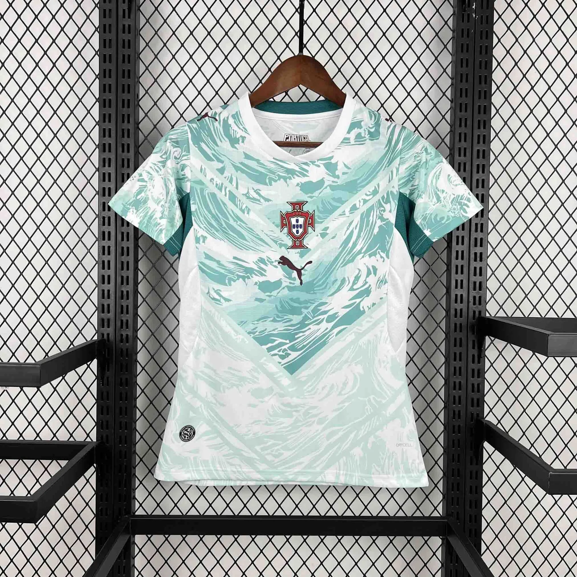 Women 2026 World Cup Portugal Away Kit Soccer T-Shirt AAAAJersey Supply Yupoo 2