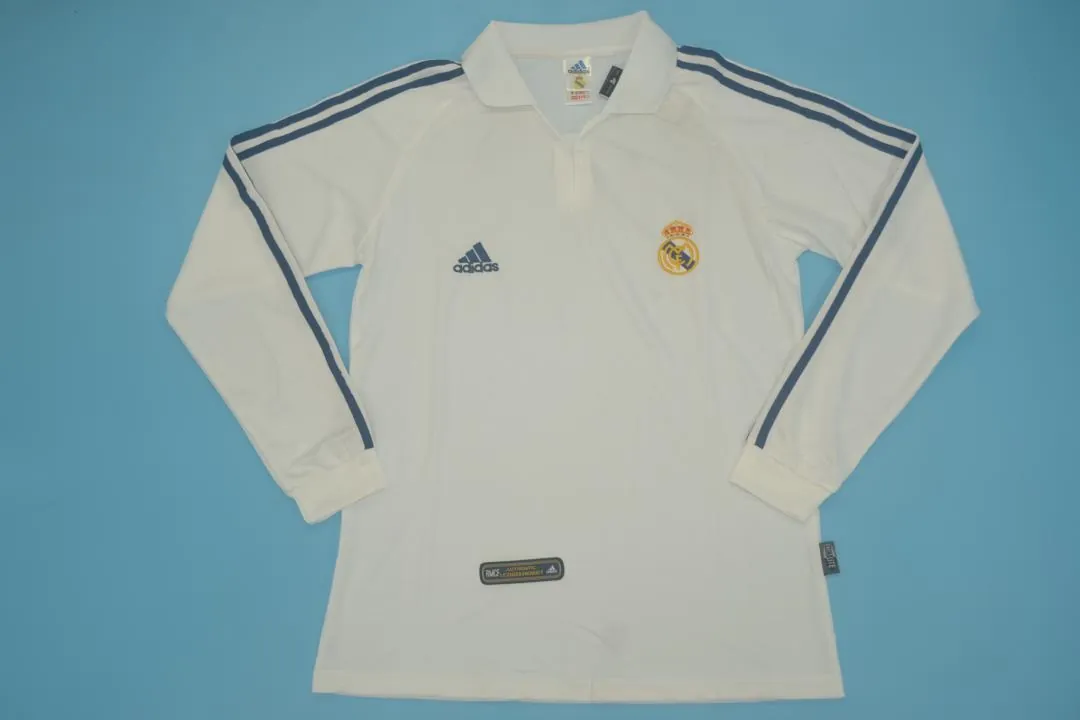 00-01 Real Madrid home long sleeve 8