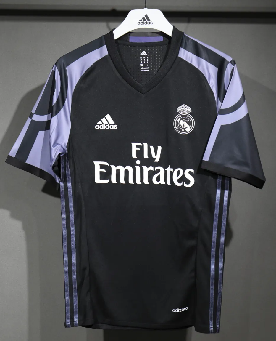 16-17 Real Madrid Third Away Retro Kit Vintage Player Version Sino Shirt AAAAJersey Dropship Yu 6