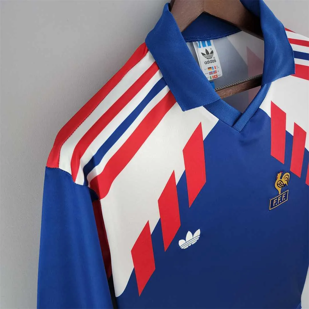 88-90 France home long sleeve 2