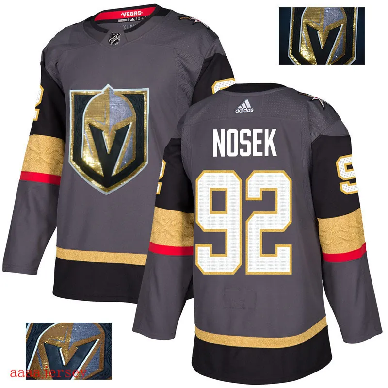 2018 Vegas Golden Knights ice hockey jersey M-3XL 维加斯金骑士队时尚亮片款冰球服 13