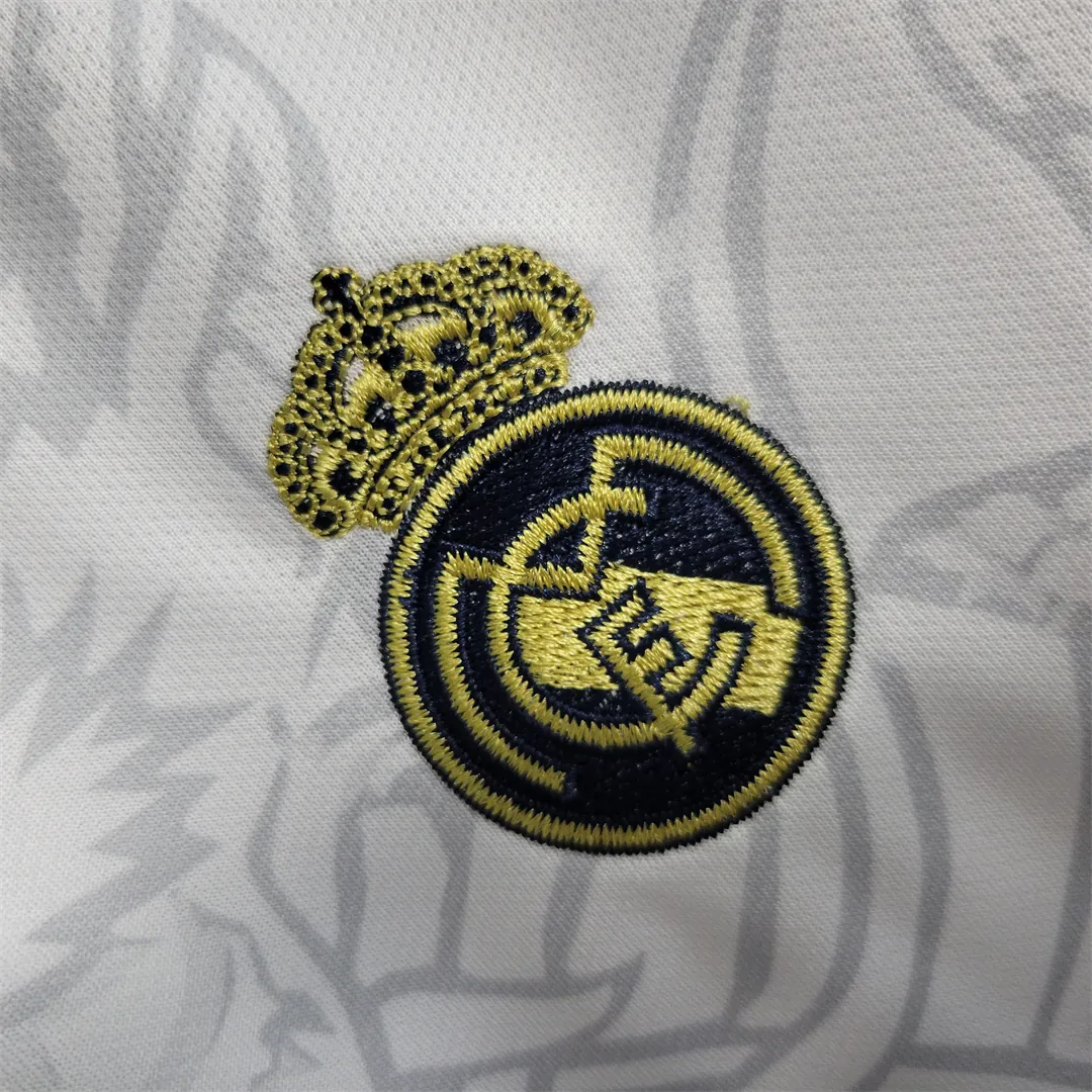 23-24 Real Madrid Special Edition White kids kit 7