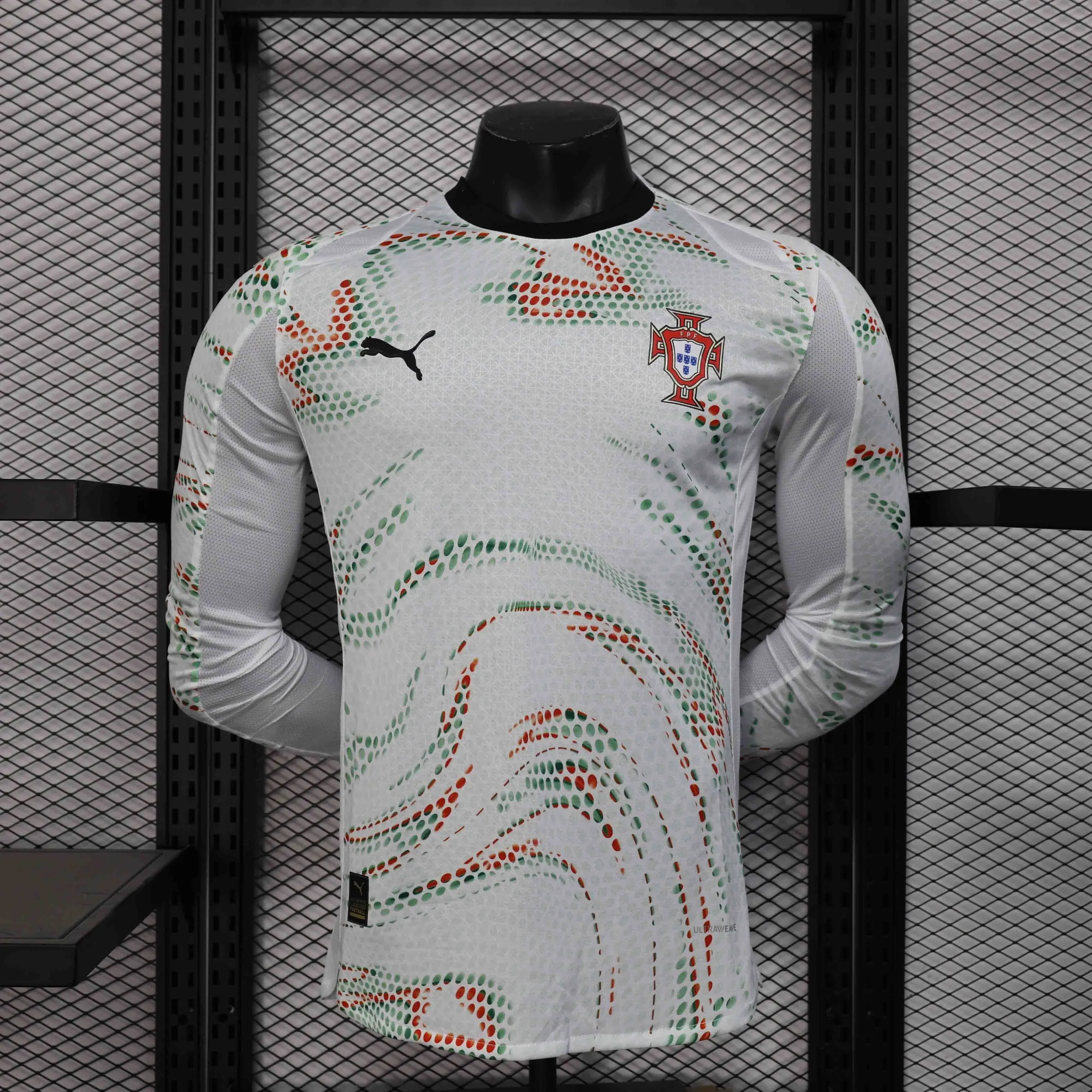 2025 Portugal Away Long Sleeve Kit Player Version Shirt AAAAJersey Dropship Yupoo 3