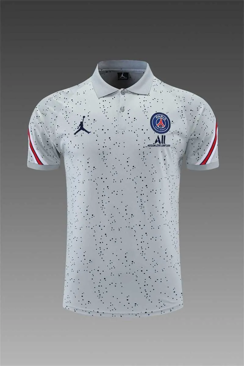 Polo Jordan PSG grey flower spot 5