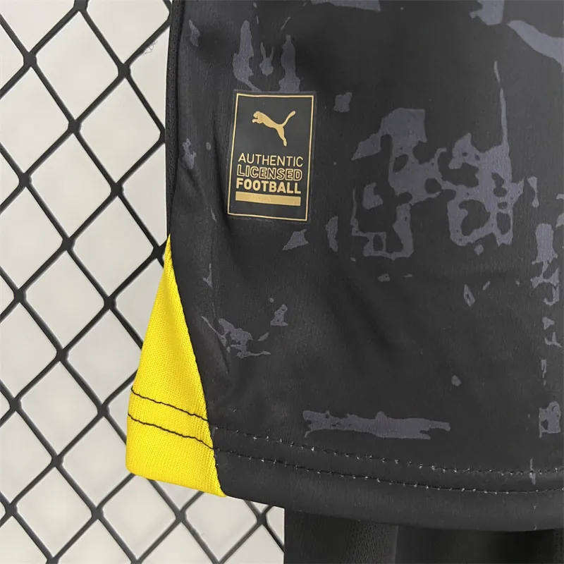 23-24 Dortmund away kid kit Best Soccer Jersey 3