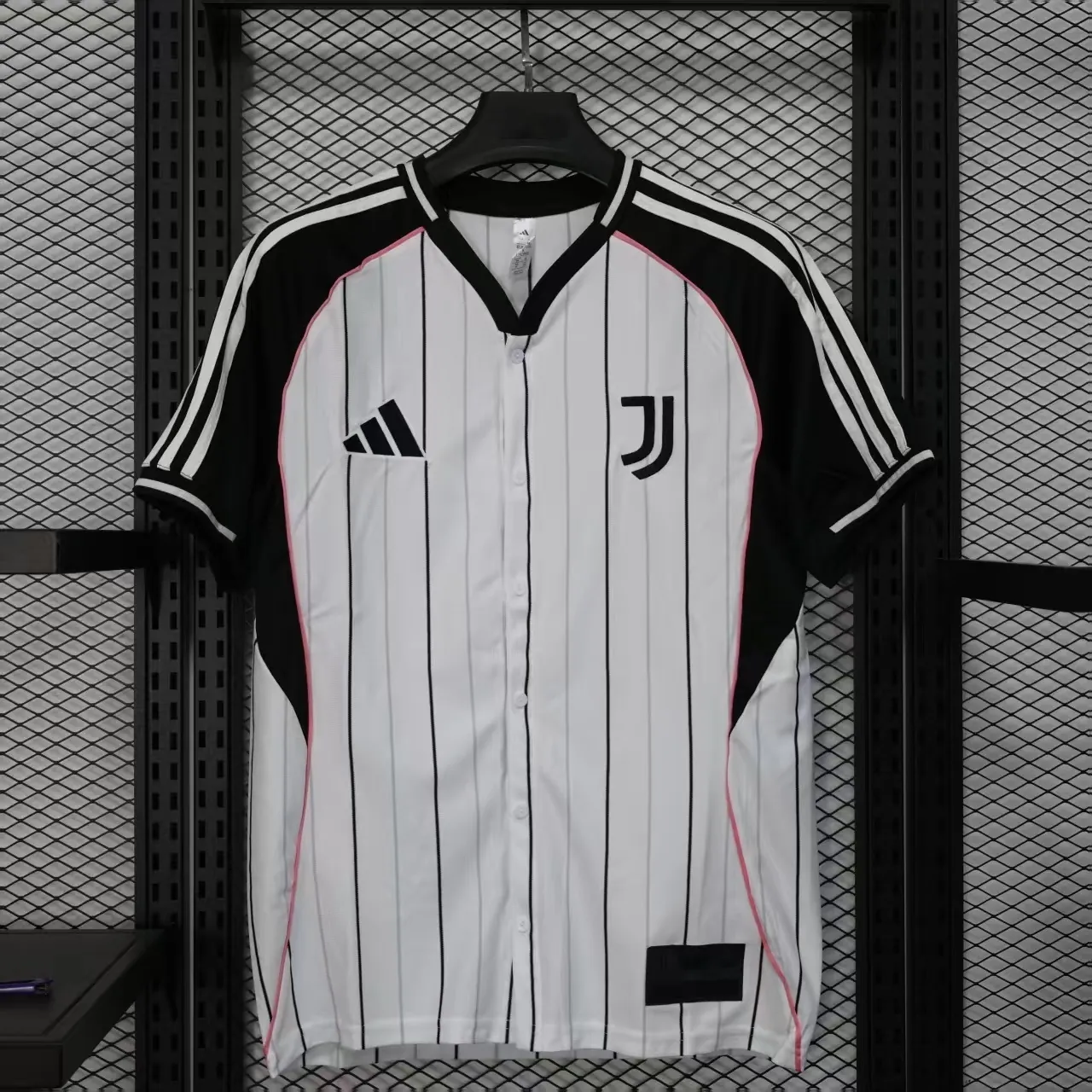 25-26 Juventus Baseball style Pre Match Casual Training Soccer shirt AAAAJersey Supply Yupoo 6