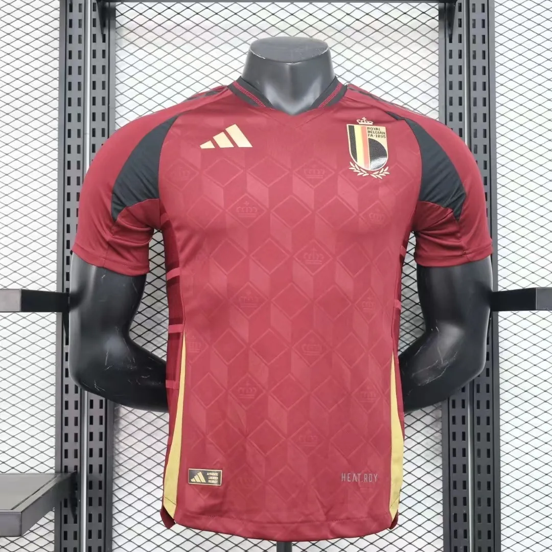 2024 Belgium Home Kit Player Version Shirt Best Jerseys Yupoo 7