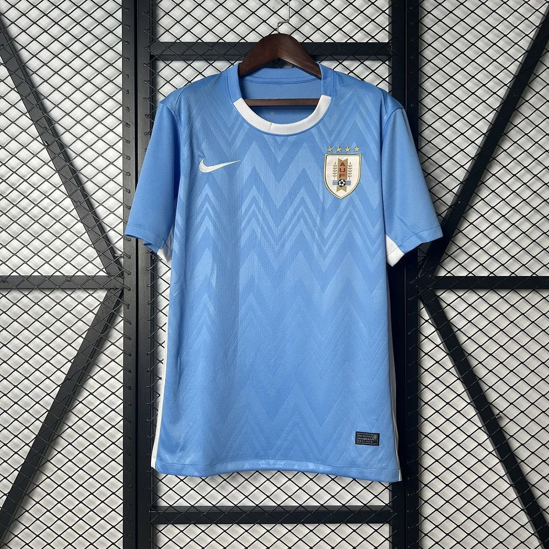 2025 Uruguay Home Shirt Soccer Uniform AAAAJersey Wholesale Yupoo 8