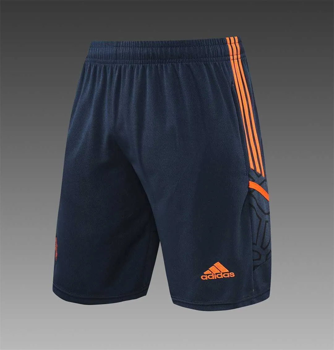 2223 Manchester United Training Suit Short Sleeve Kit Blue 4