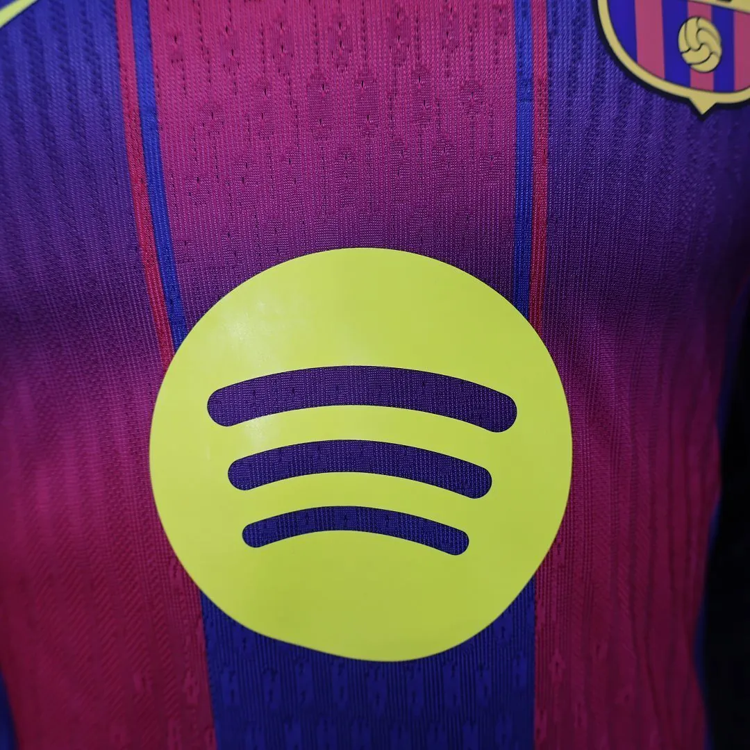 25-26 Barcelona Home Kit Player Version Shirt AAAAJersey Supplier Yupoo 6