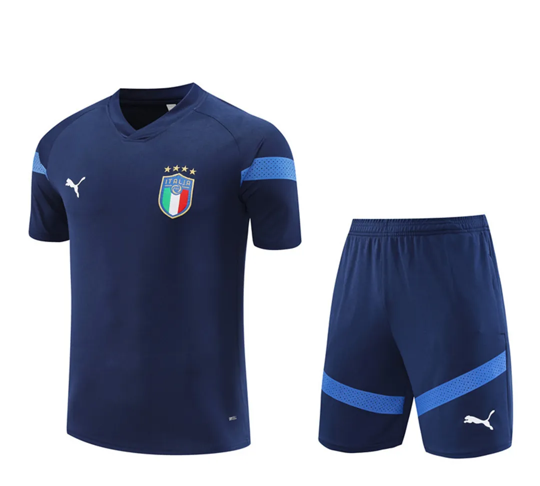 2022 Italy training suit blue 13