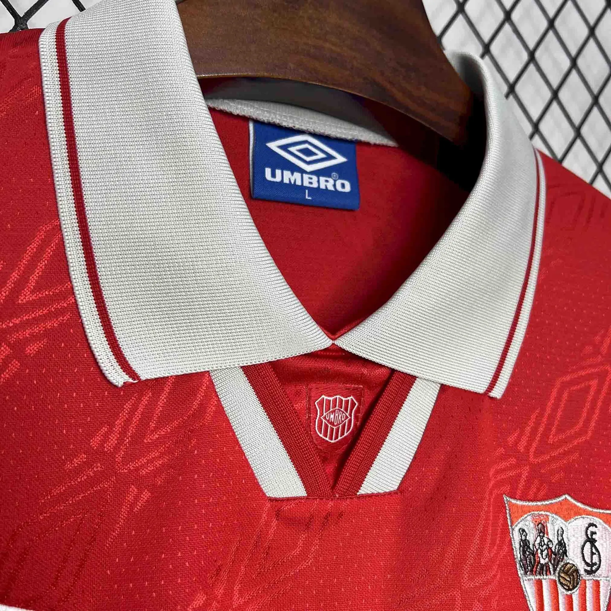 94-96 Sevilla FC Away Retro Kit Vintage Shirt AAAAJersey Supplier Yupoo 5