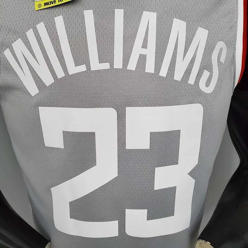 2021 WILLIAMS#23 Los Angeles Clippers Bonus Edition Grey 2