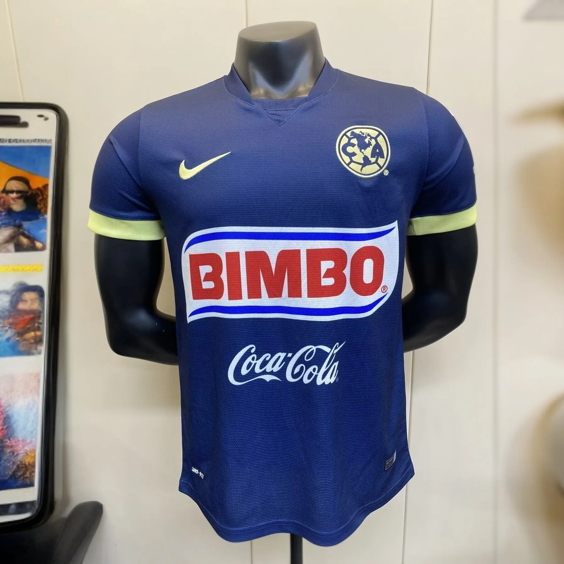 14-15 Club America Away Retro Kit Vintage Shirt Soccer Jerseys Yupoo 2