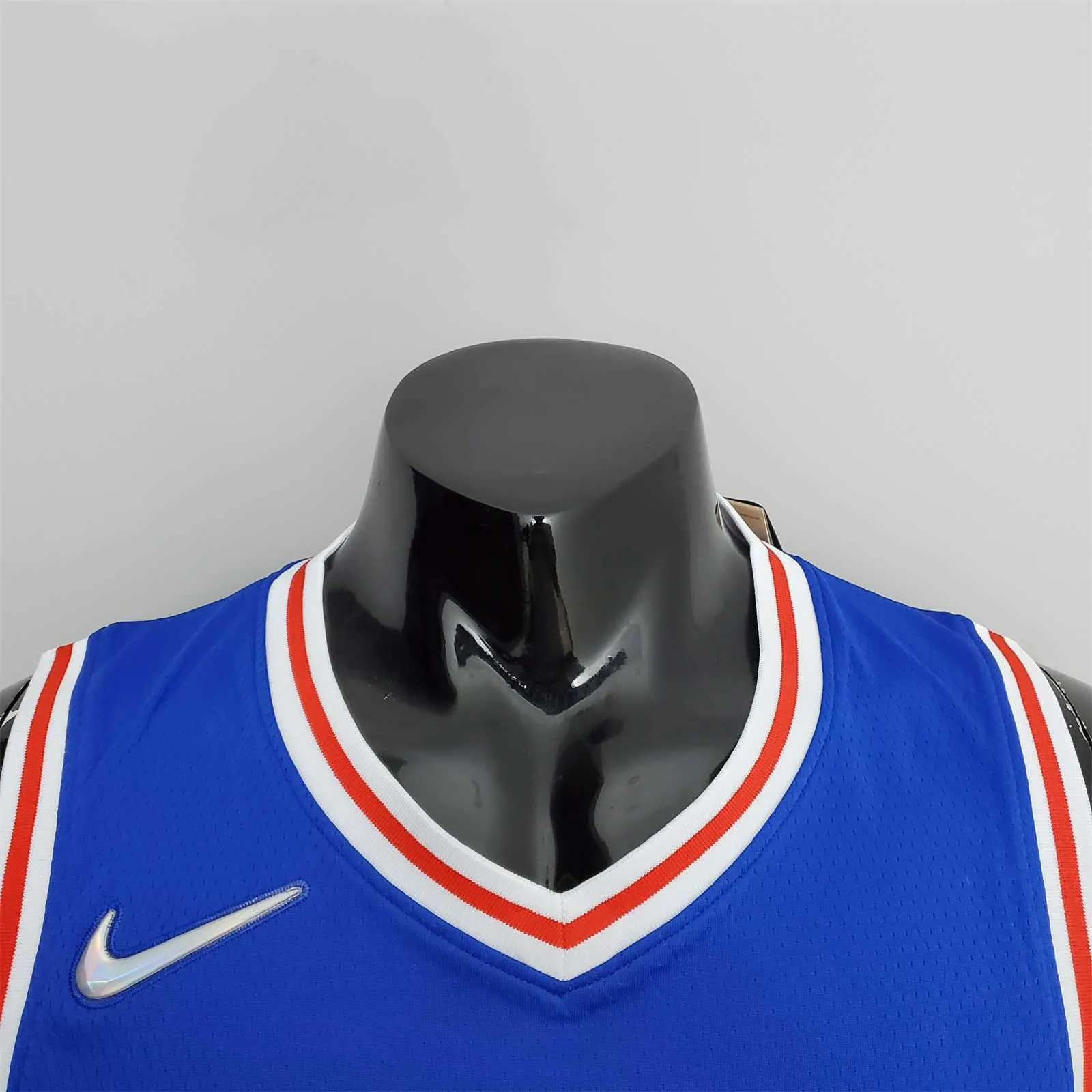 75th Anniversary Philadelphia 76ers HOWARD#39 Blue NBA Jersey 1