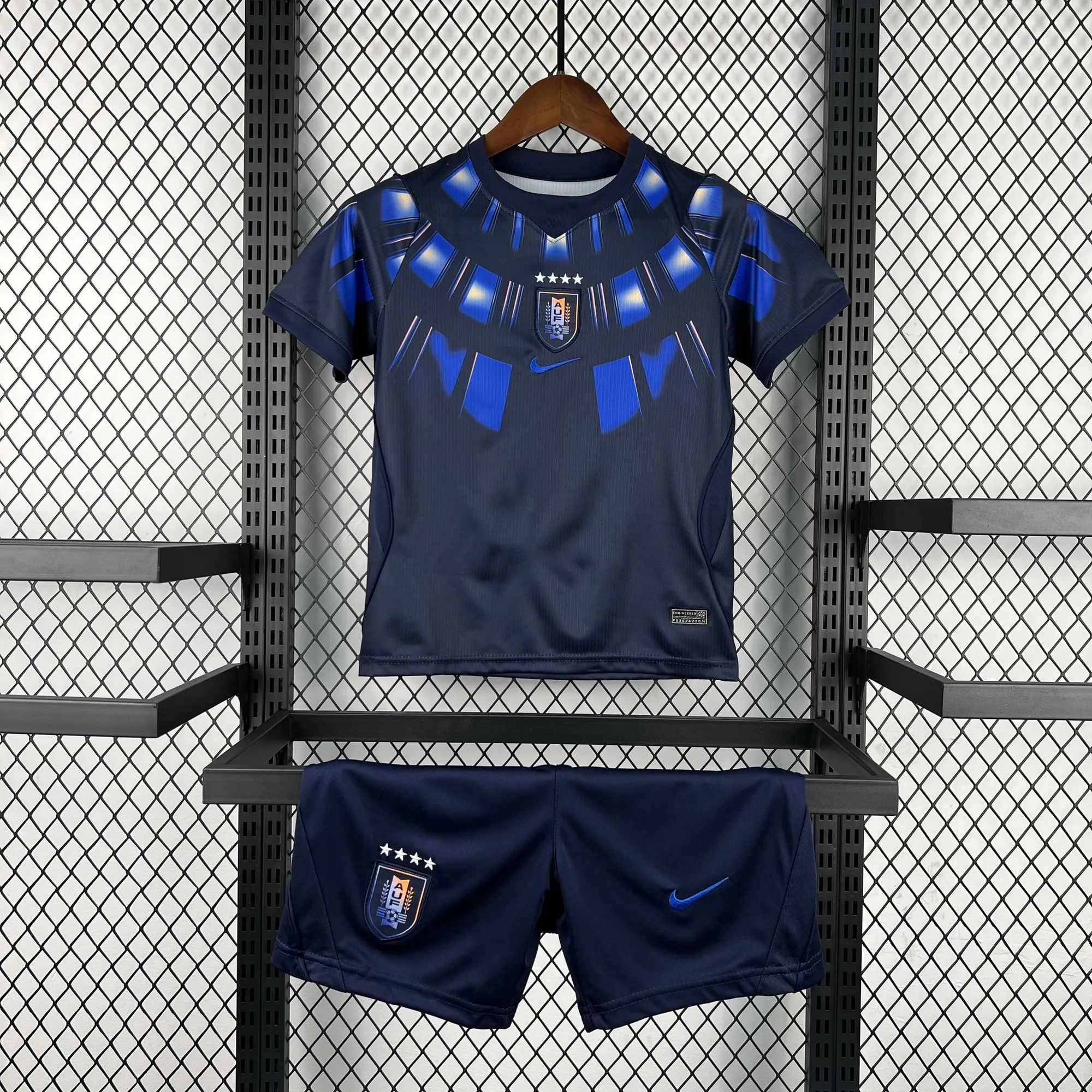 2026 World Cup Uruguay Away Kids Kit Football Youth Apparels AAAAJersey Supply Yupoo 6 6