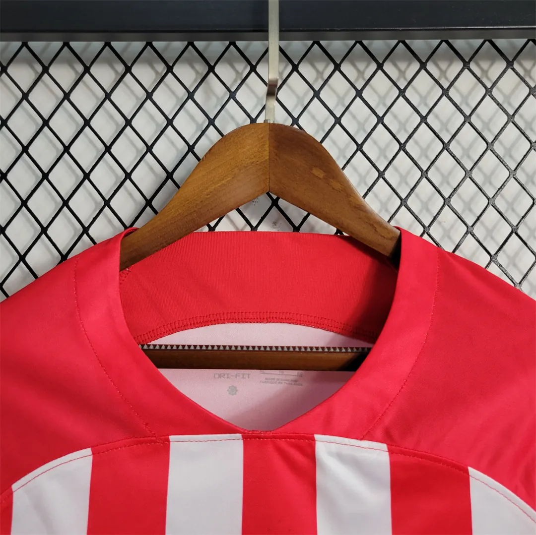 23-24 Atletico Madrid home Long Sleeve 5