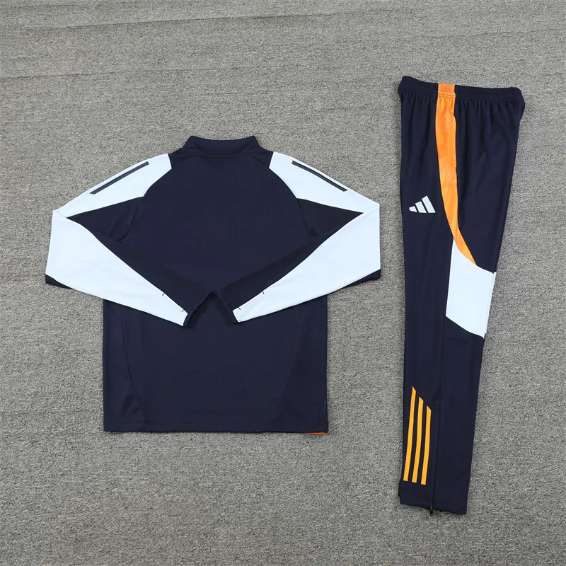 24-25 Real Madrid Long Sleeve Training Suit Football Shirts 2