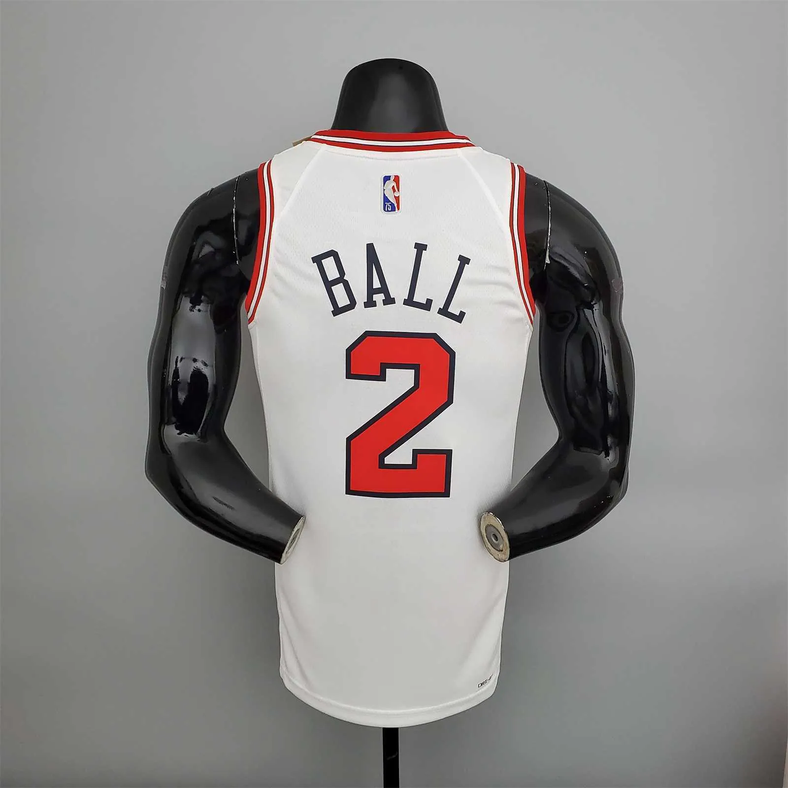 75th Anniversary BALL #2 Bulls White 3