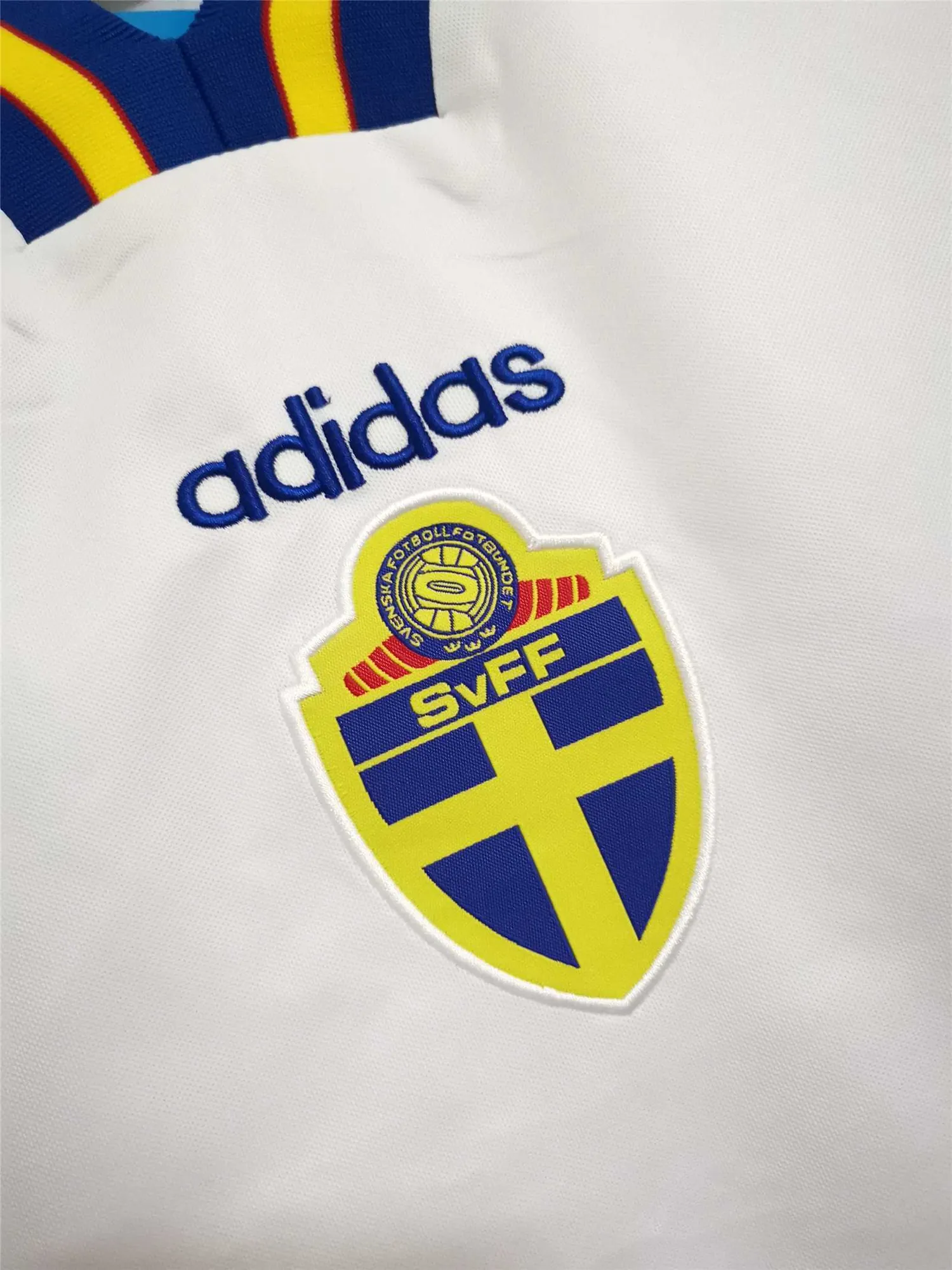 1994 Sweden away white 8