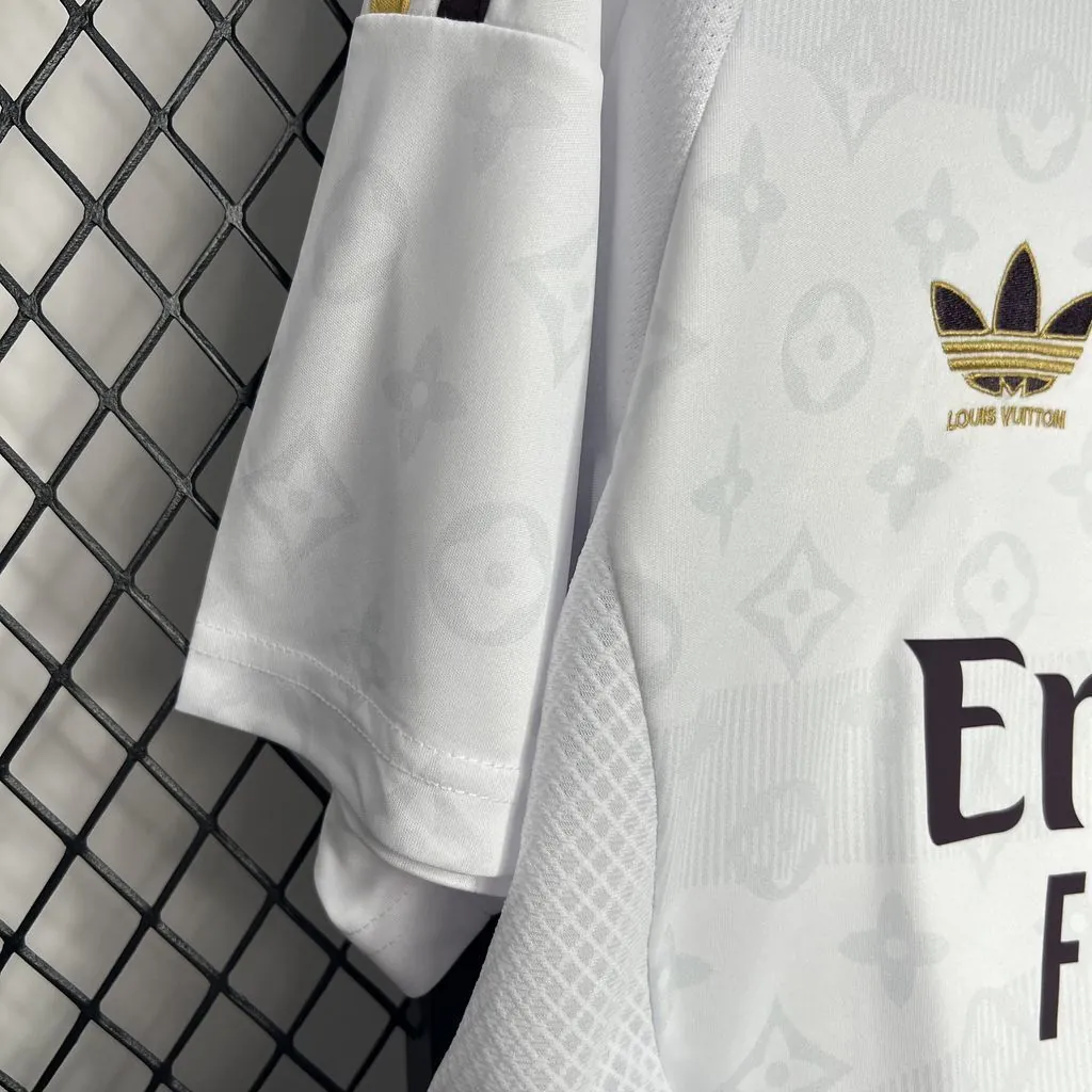 24-25 Real Madrid X LV White Special Edition Shirt AAAAJersey Supplier Yupoo 4