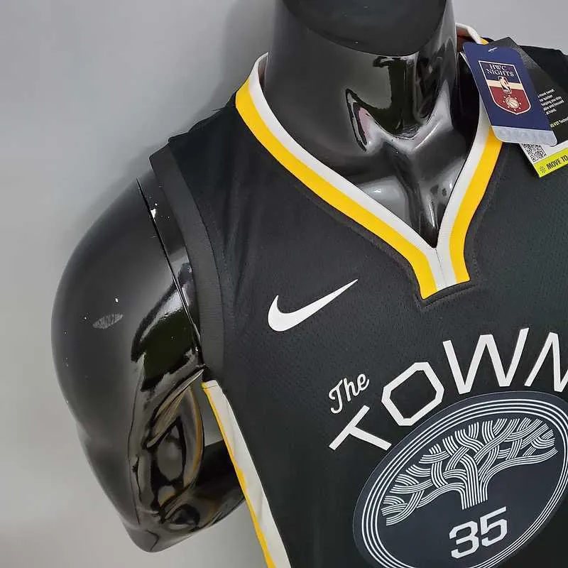 Durant#35 Golden State Warriors black 2