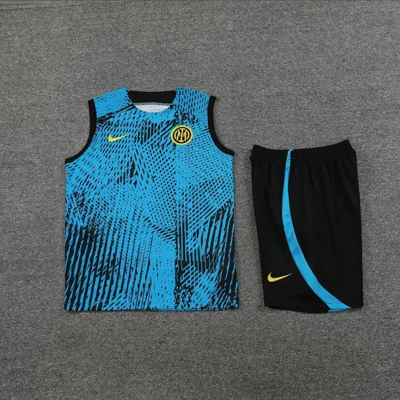 23-24 Inter Milan Training Vest Kit S-XXL Soccer Jerseys 1