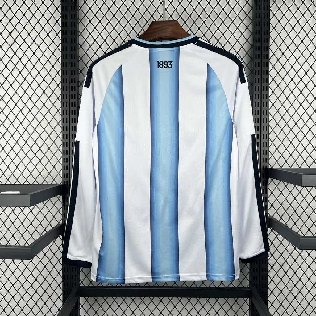 2026 FIFA World Cup Argentina Mens Home Kit Football Long SLeeve Shirt AAAAJersey Supply Yupoo 2 1
