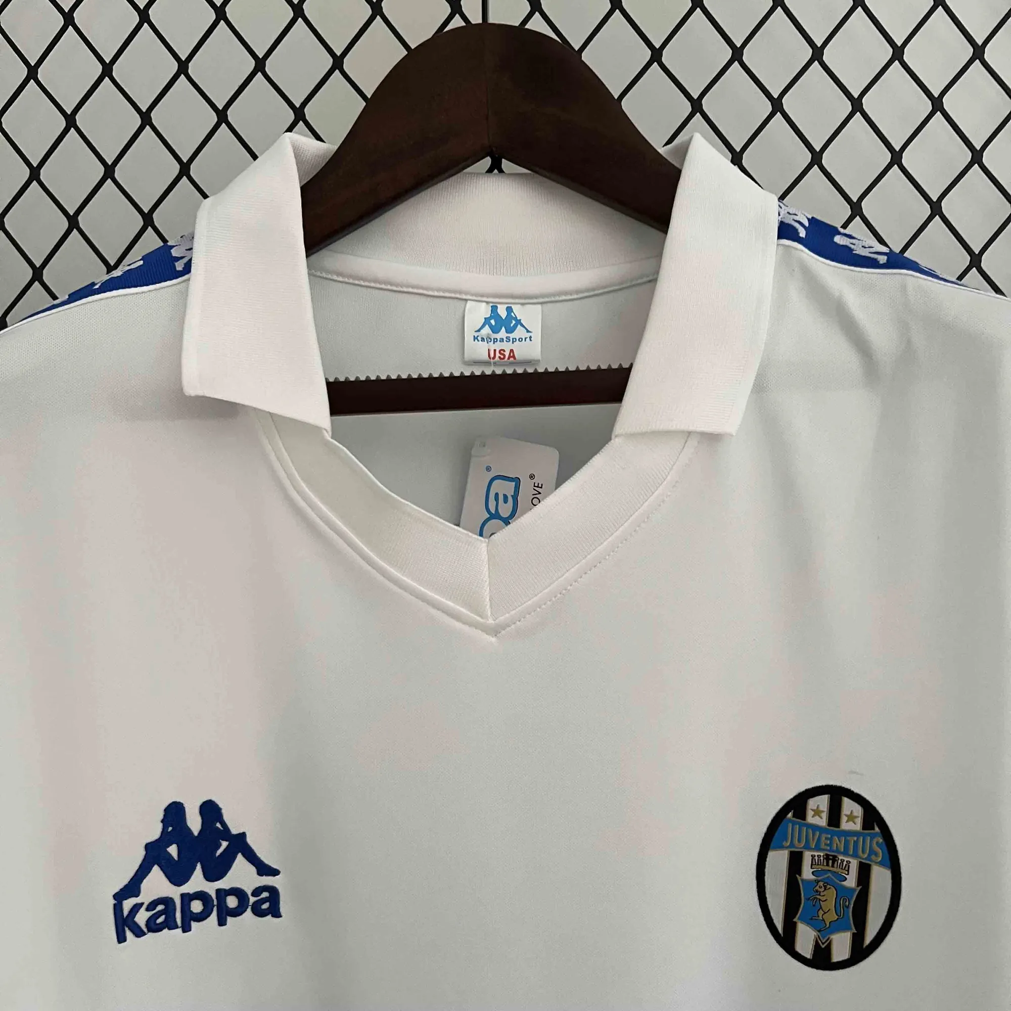 90-92 Retro Juventus white S-XXL Cheap Soccer Jerseys S-2XL 4