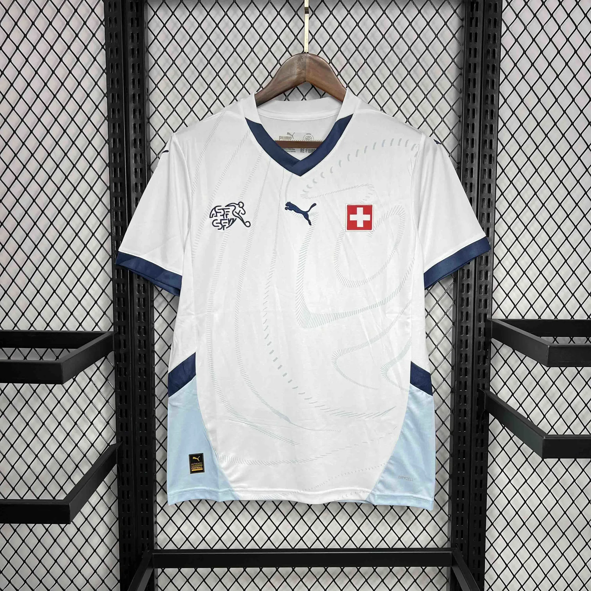 2024 Switzerland Away Kit UEFA Euro Shirt Football AAAAJersey Supplier 8