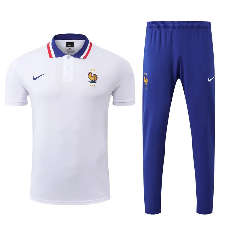 25-26 France White Training Polo Kit Soccer AAAAJersey Yupoo 3