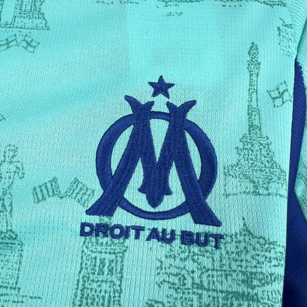 25-26 Marseille Fourth Away Kit Football T-Shirt AAAAJersey Supply Yupoo 4