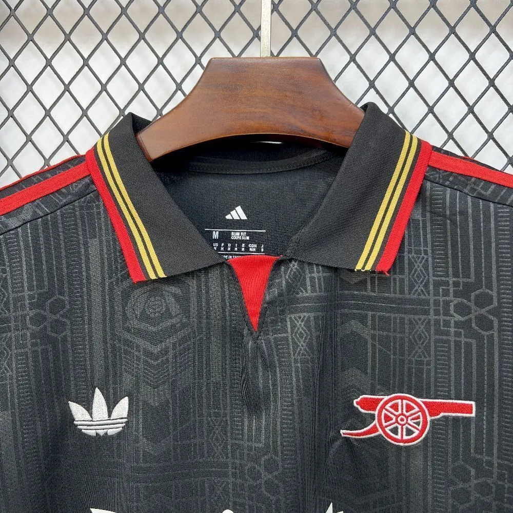25-26 Arsenal Special Edition Black T-Shirt AAAAJersey Supply Yupoo 3