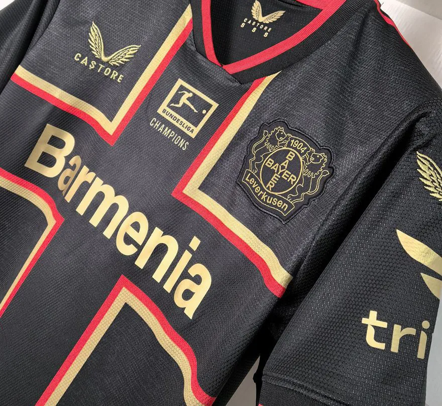 23-24 Bayer 04 Leverkusen Bundesliga Champions Kit Soccer Uniform AAAAJersey Wholesale Yupoo 3