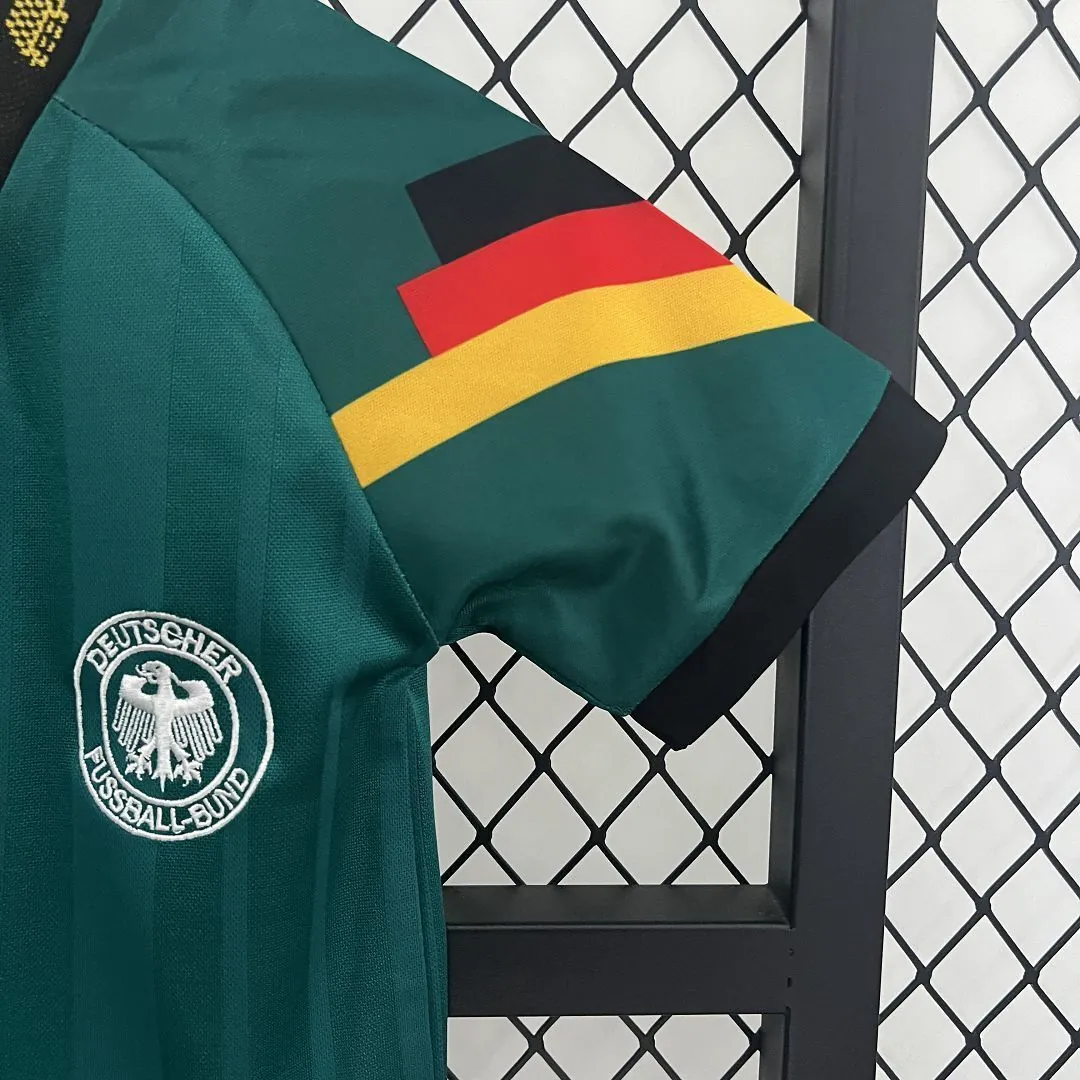 1992 Germany Away Retro Kids Kits Euro Cup Shirt Football Jerseys Yupoo 5