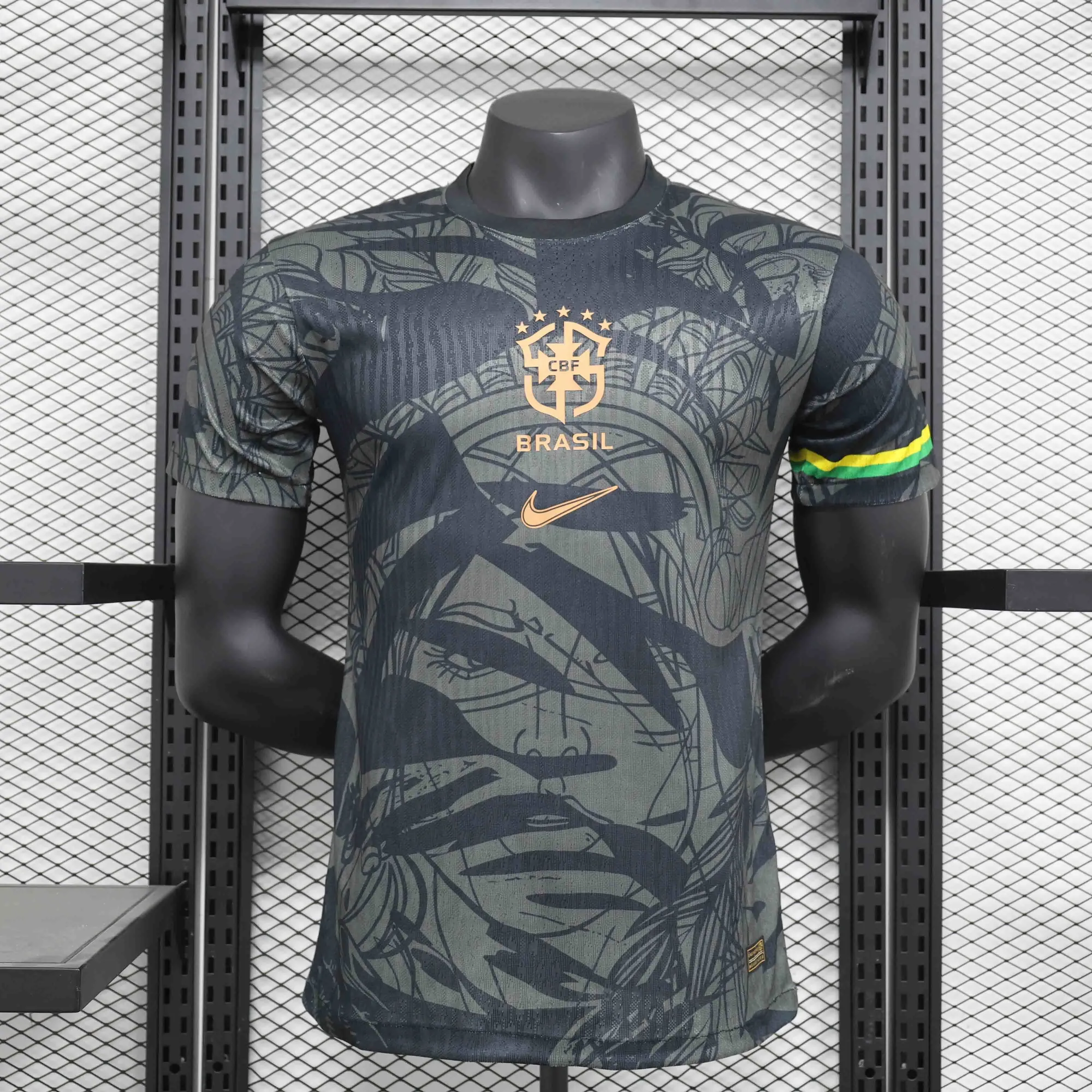 2024 Brazil Grey Special Edition Player Version Shirt AAAAJersey Supplier Yupoo 5