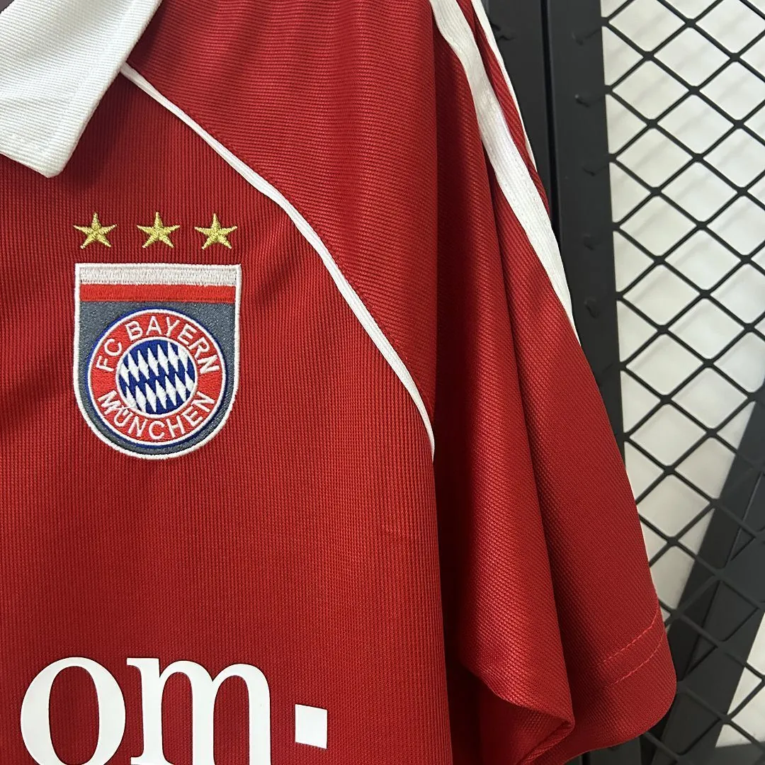 05-06 Bayern Munich Home Retro Kit Vintage Shirt AAAAJersey Dropship Yupoo 3