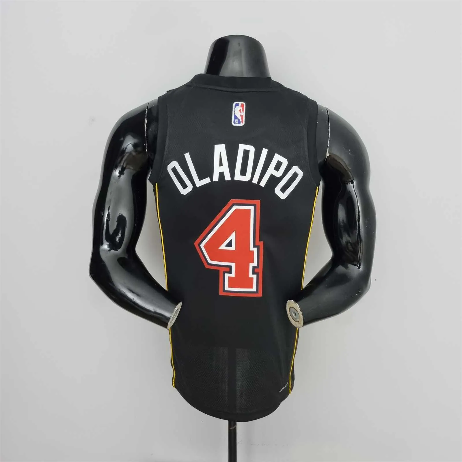 2022 Oladipo #4 Miami Heat City Edition NBA Jersey 5