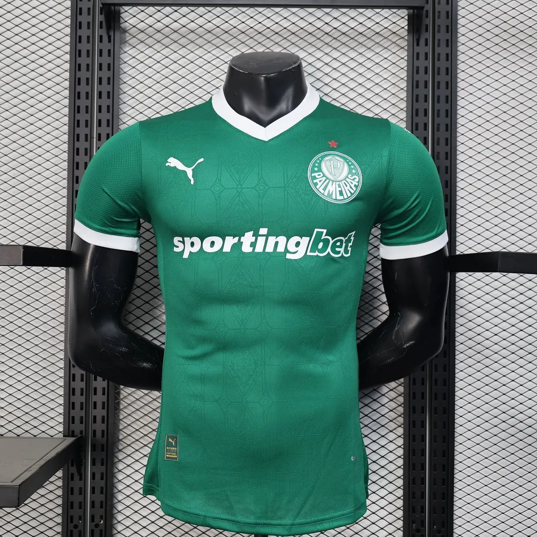 25-26 Palmeiras Home All Sponsors Kit Player Version Shirt AAAAJersey Wholesale Yupoo 9