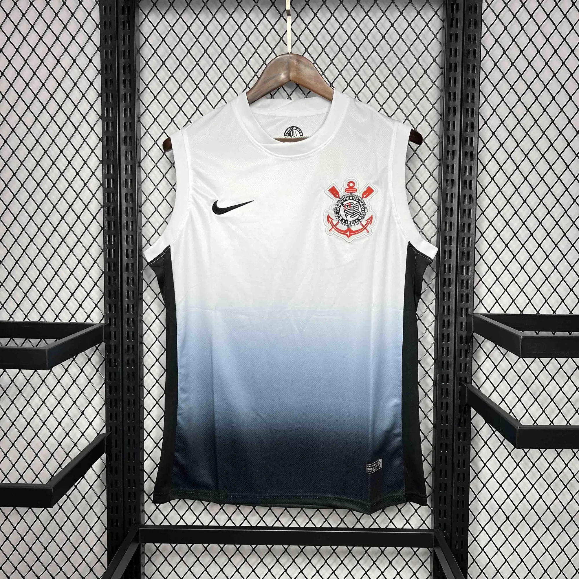 24-25 Corinthians Home Vest Kit Football Apparel AAAAJersey Wholesale Yupoo 6