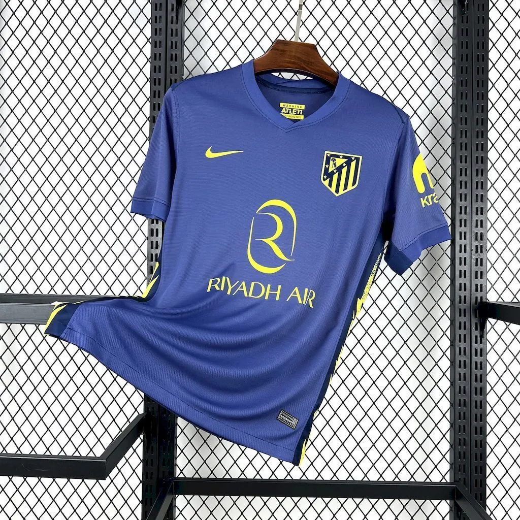 25-26 Atletico Madrid Away T-Shirt Football Apparels Soccer AAAAJersey Yupoo 6