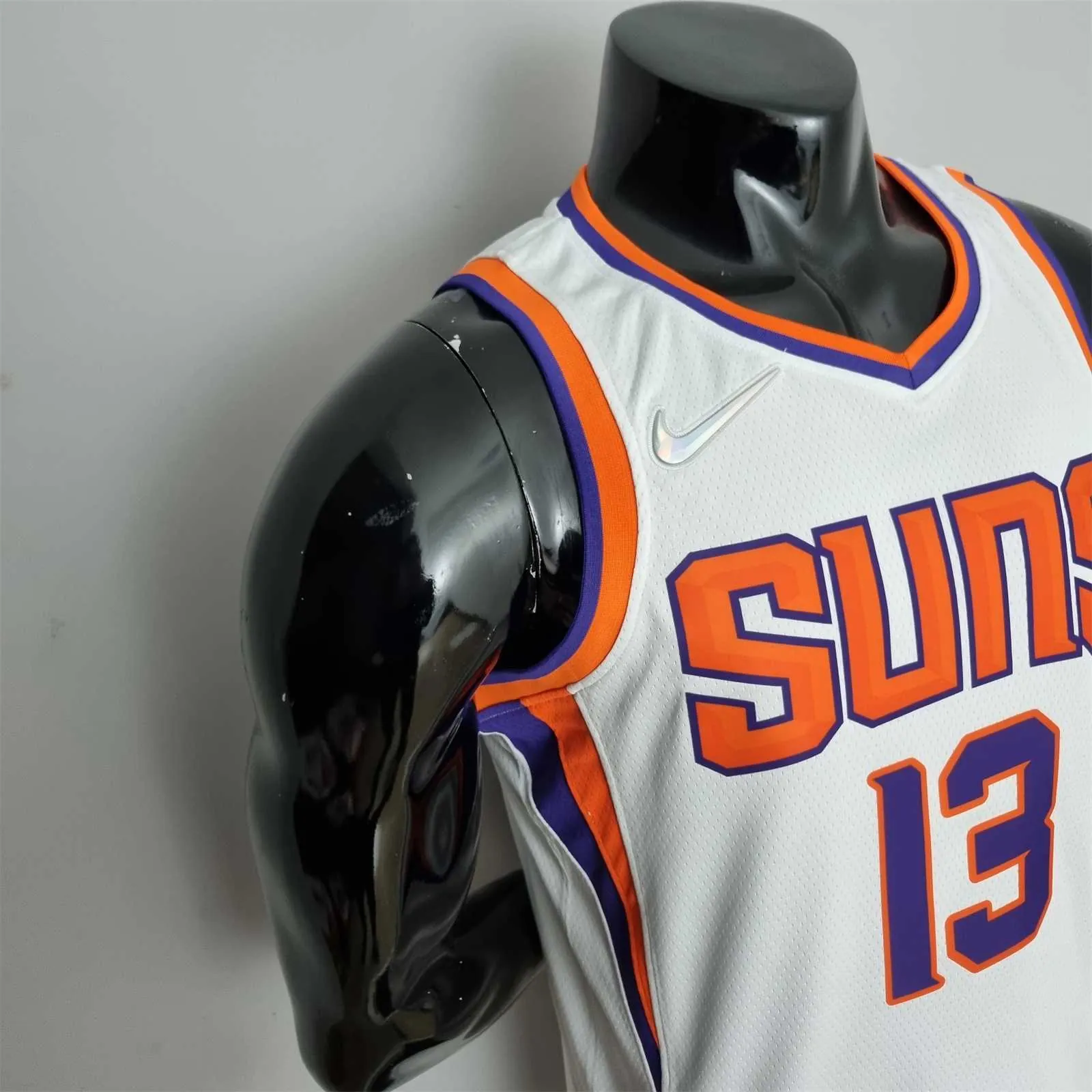75th Anniversary Nash #13 Phoenix Suns White NBA Jersey 5